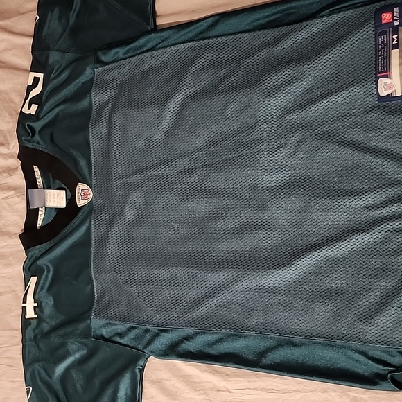 Philadelphia Eagles jersey m medium football Super Bowl champs 2025 green - Picture 3 of 5